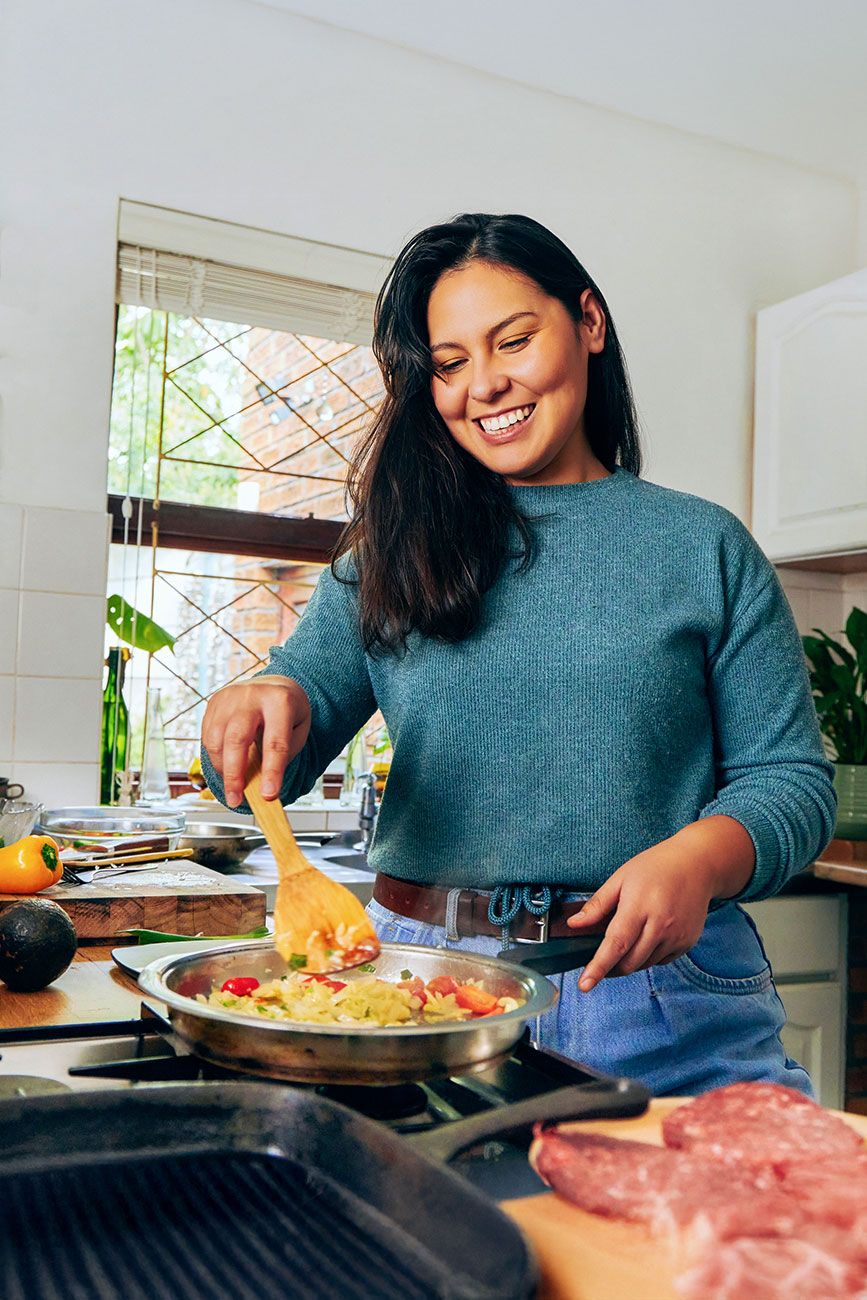 Healthy cooking at home
