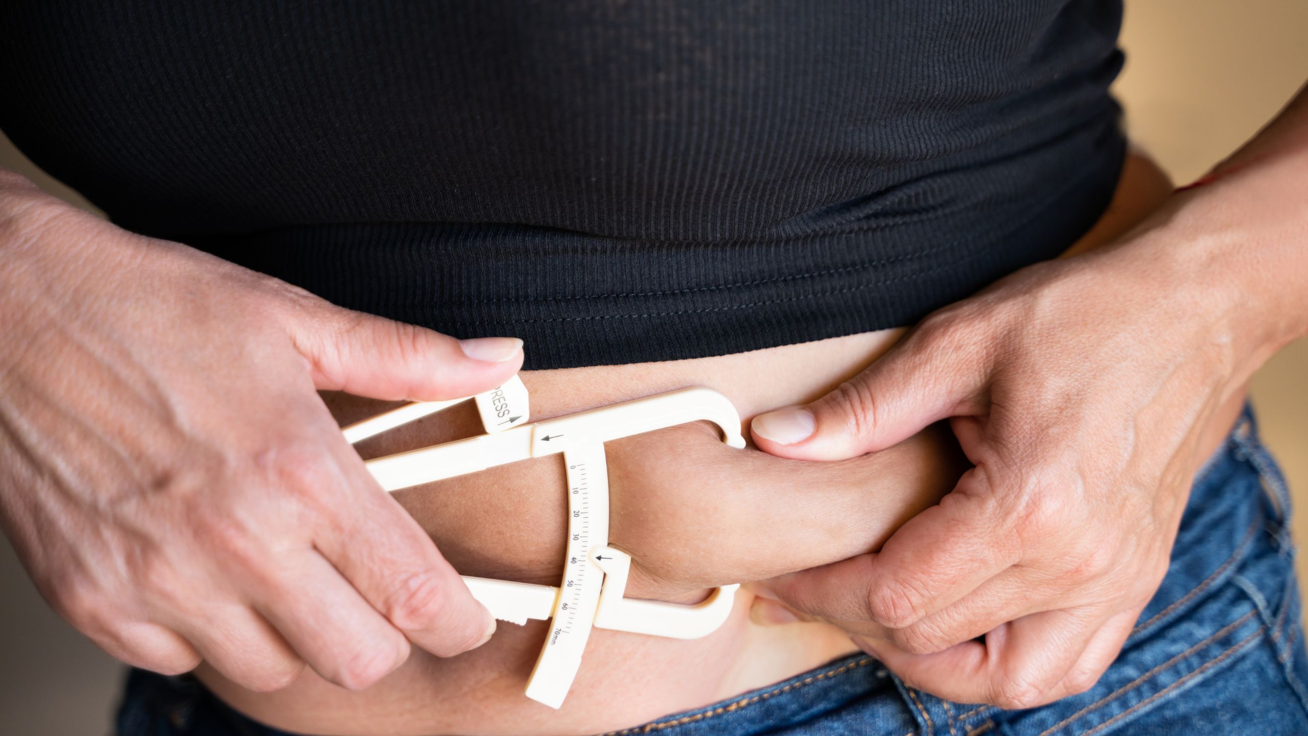 Visceral fat surrounds organs in the abdominal cavity and drives metabolic dysfunction more than subcutaneous fat